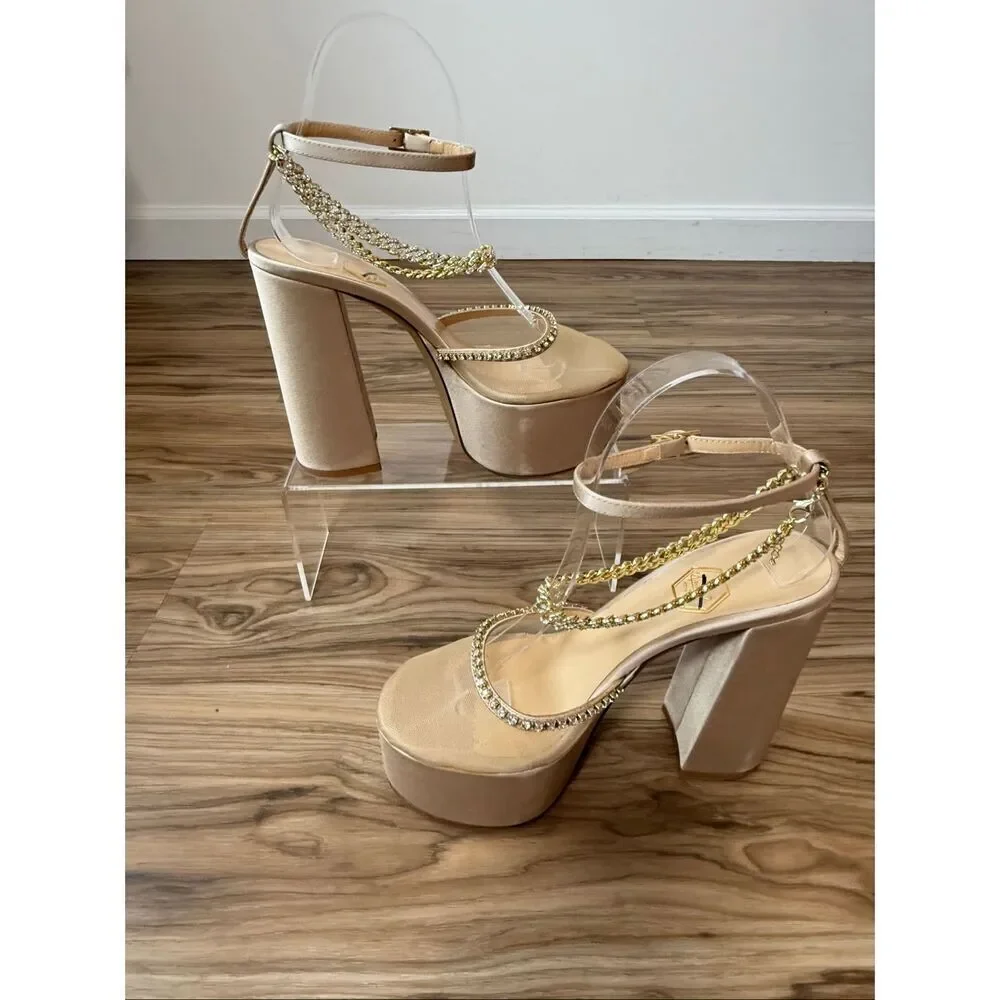 Nalebe HIGH-HEELS STELLAR in Beige EU 37.5 / US 7.5 $800